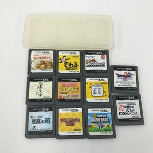 Nintendo DS ソフト11点おまとめ/ニュースーパーマリオブラザーズほか【CEBB5032】