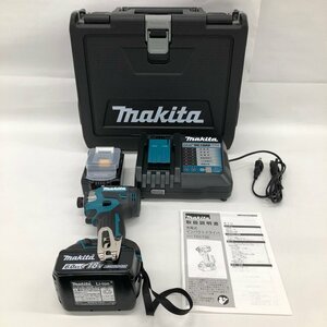 makita マキタ 充電式インパクトドライバ TD173D ケース・付属品あり 通電〇【CEBC9017】