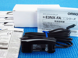 OMRON オムロン E3NX-FA11 スマートファイバアンプ 光電センサー 2M 10/30V DC 標準タイプ 管理24D0602C