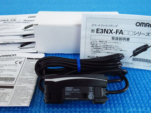 OMRON オムロン E3NX-FA11 スマートファイバアンプ 光電センサー 2M 10/30V DC 標準タイプ 管理24D0602E