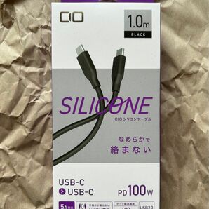 新品！「CIO CIO-SL30000-CC1」USB-C to USB-Cケーブル　1メートル　ブラック