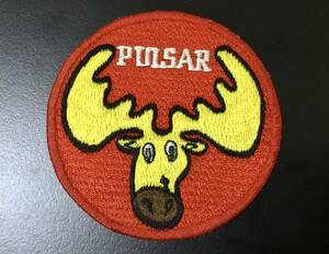 【PULSAR】当時物ワッペン『初代日産パルサー・刺繍ワッペン』1980年代 個人出品