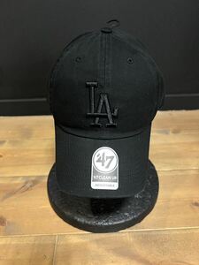 47 Dodgers Black Tonal CREAN UP Black ニューエラ ドジャースキャップ ブラック ユニセックス メンズライク ストリート メジャーリーグ