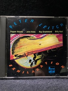  PETER LEITCH ピーター・リーチ / EXHILARATION カナダ出身　ニューヨークで活躍した人気ジャズ・ギタリスト 美品CD