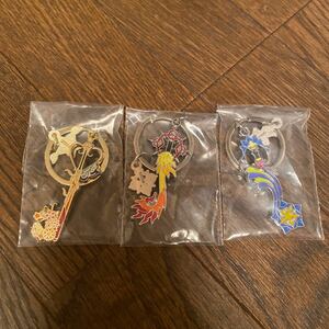  most lot *KINGDOM HEARTS~Linking Hearts~*G. key blade charm collection 3 piece set 