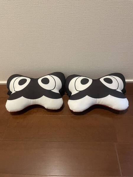 グランパス クッション カー用品 ヘッドレスト 2個 セット グランパスくん