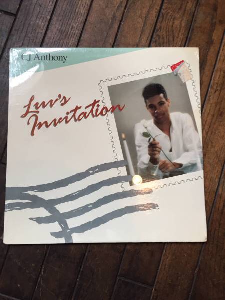 CJ Anthony / Luv's Invitation シールド 新品 未開封 (宅急便送料込み)