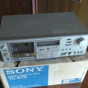 SONY カセットデッキ TCK75 ジャンク
