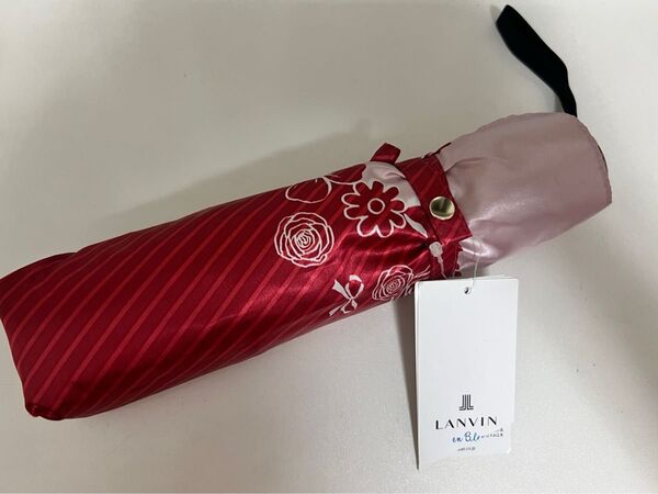 新品 ランバンオンブルー 開きやすい 雨傘