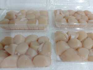  great special price fresh!! prompt decision ... profit! super limitation 4 set! raw meal for scallop . pillar 3 pack ., approximately 1.2kg..