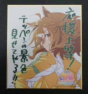 劇場版 ウマ娘 プリティーダービー 新時代の扉 入場者プレゼント 描き下ろしミニ色紙 　ジャングルポケット 入場特典 映画