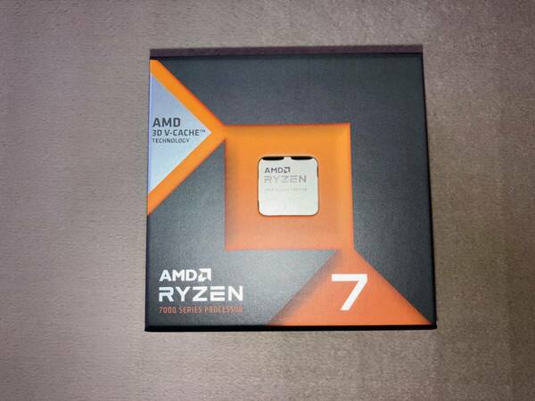 【即日発送】　AMD Ryzen7 7800X3D BOX 　1個　【新品未開封】③