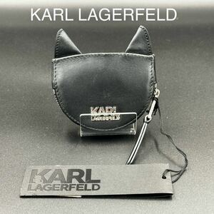 【未使用】KARL LAGERFELD コインパース 小銭入れ ブラック