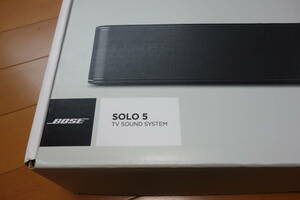 BOSE Solo 5 TV sound system black Bose speaker beautiful goods.