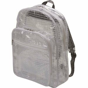 TRUSCO engineer clear bag rucksack type 420×300×100 [TDEB100R]