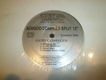 ARCHITECTS OF INTELLECT / GOD COMPLEX / AOI/GOD COMPLEX SPLIT 12 /アングラ/90年代ヒップホップ/ブーンバップ/アニメ/和モノ _画像2