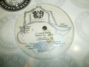 CRAIG MACK / WHEN GOD COMES / MAKING MOVES WITH PUFF /US PROMO ONLY/ブーンバップ/DJ MARK FARINA(MUSHROOM JAZZ)プレイ！！