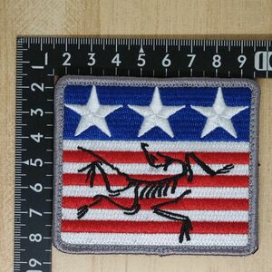 ARC'TERYX U.S ARMY HOOK & LOOP ベルクロパッチ 刺繍タイプ