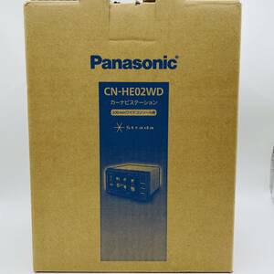 未使用　パナソニック カーナビ ストラーダ 7型ワイド CN-HE02WD ドラレコ連携 7インチナビ Panasonic