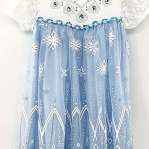 お値下げ! ドレス エルサドレス キッズドレス ベビードレス 90サイズ