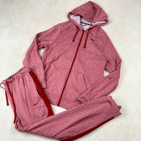 美品 NIKE セットアップジャージ XL トレンドくすみカラー ナイキ ジップアップパーカー ジャケット
