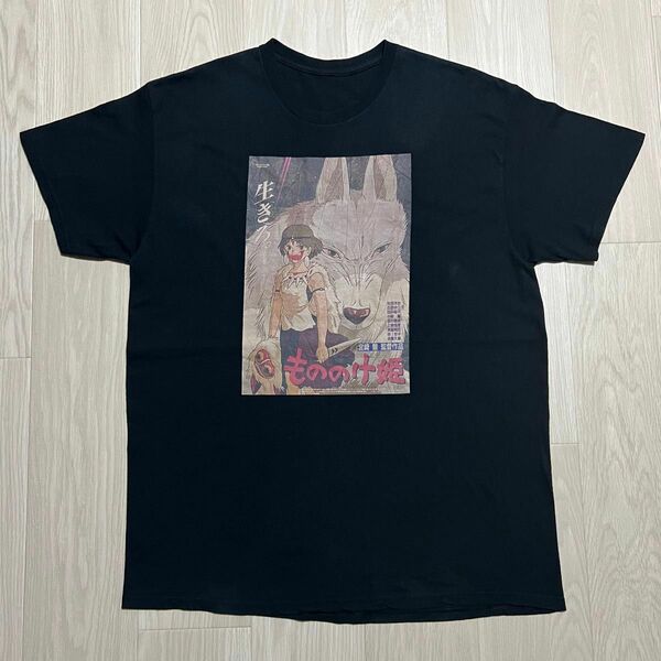 もののけ姫 スタジオジブリ 宮崎駿 Tシャツ Ghibli 古着 千と千尋の神隠し ハウルの動く城