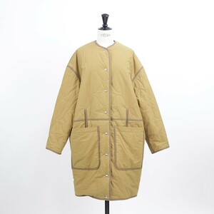 [ new goods ] mezzo n fox outer coat CAMEL lady's MAISON KITSUNE P260 XS