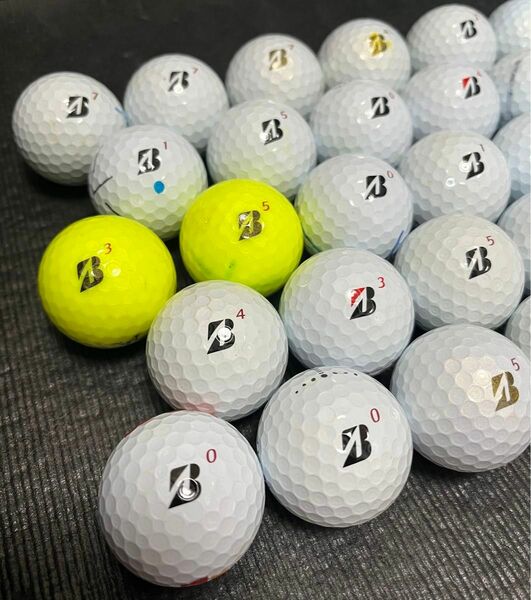 [高年式多数] ブリヂストン　TOUR B X 28球　ロストボール　ゴルフボール