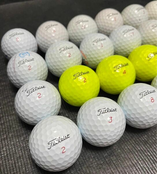 タイトリスト　PRO V1X 高年式多数　24球　ロストボール　ゴルフボール