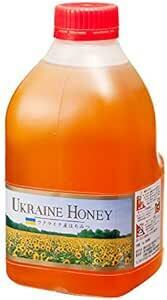 [熊手のはちみつ] ウクライナ産 はちみつ 純粋蜂蜜 (ポリ 2kg / 大容量) 100％純