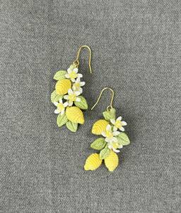  lemon. earrings 