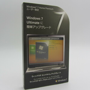 NNA-391●Windows 7 Ultimade アップグレード /Windows エニいタイム アップグレード /Windows 7 Home Premium ユーザー限定　最上位