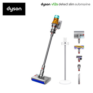 新品即決 Dyson V12s Detect Slim Submarine SV46 SU ダイソン水拭きウェットローラーヘッド付属