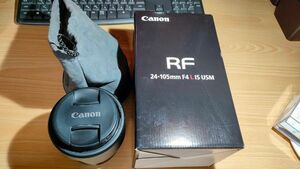 Canon RF 24-105mm F4L IS USM レンズ（PLフィルターおまけ）