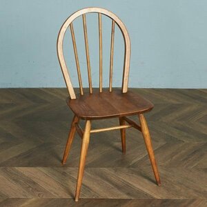 [74429]ercol スポーク 4本 フープバックチェア アーコール 椅子 ダイニングチェア 曲木椅子 エルム材 天然木 イギリス 英国 シンプル