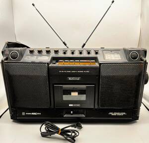  Showa Retro National RS-4250 National radio-cassette STEREO audio equipment FM AM stereo 