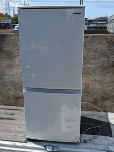 ★シャープ SHARP ノンフロン冷凍冷蔵庫 冷蔵庫 SJ-D14E 2ドア2019年製 清掃済 動作確認済み