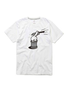 CUNE キューン OS限定　REMASTER T-shirt ウサギキャッチ Tシャツ ホワイト Mサイズ 新品未使用