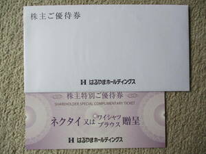 6600円まで ネクタイ ワイシャツ ブラウス　贈呈券　株主特別ご優待券☆はるやま　株主優待