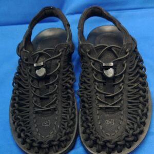 【ほぼ未使用】 キーン KEEN サンダル UNEEK ユニーク メンズ ブラック 27cm