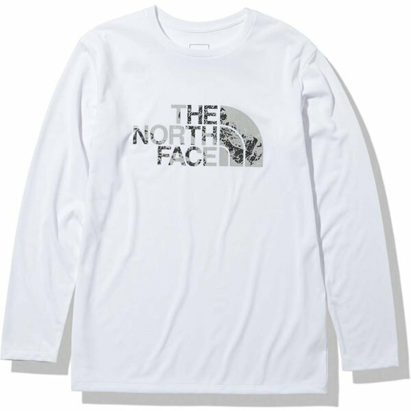 送料無料 THE NORTH FACE ザ・ノースフェイス メンズ LS Footprint Logo Tee ロングスリーブフットプリントロゴティー（未使用）