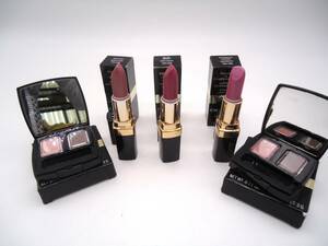 CHANEL Chanel cosmetics cosme lip lipstick rouge I shadow eyeshadow . summarize 