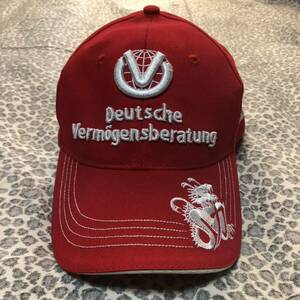 2006 ミハエルシューマッハ フェラーリ キャップ 赤 F1 Ferrari Michael Schumacher cap シューマッハ