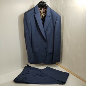 ポールスミス　ロンドン　Paul Smith London　ネイビー ブルー　スーツ　メンズ　Lサイズ（5.18）