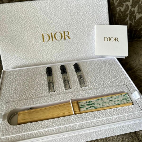 Dior 香水 扇子 セット