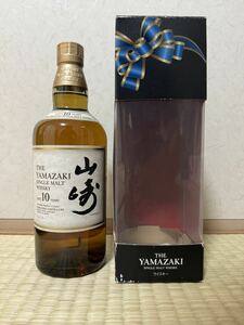 SUNTORY サントリー 山崎10年 ホワイトラベル シングルモルト 700ml ウイスキー シングルモルトウイスキー 古酒 未開栓 箱付き