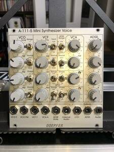 Doepfer A-111-5 mini synthesizer voice