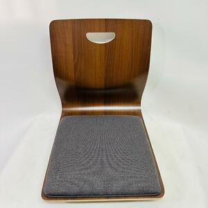 ニトリ 回転式 360度 座卓チェア 座椅子 和室 木製 送料無料 クッション 美品