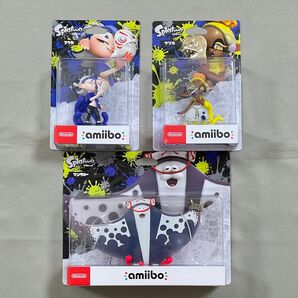 amiibo すりみ連合セット ［フウカ／ウツホ／マンタロー （スプラトゥーンシリーズ） 任天堂