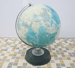 ^ study to l globe 8 number l plastic pedestal l study teaching material map lamp diameter 25cm 1:50,000,000#N5539